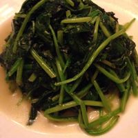 Sautéed spinach  at Chengdu Center City 成都 in Philadelphia