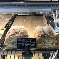 Cauliflower melt at Habitat Coffee Shop in Los Angeles