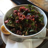 Quinoa & Kale Salad at Habitat Coffee Shop in Los Angeles