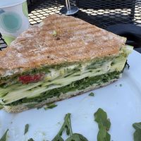 Pesto vegan sandwich  at Habitat Coffee Shop in Los Angeles