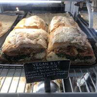 Vegan BLTs at Habitat Coffee Shop in Los Angeles
