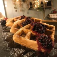 Waffles   at Bonobo Cafe in Aberdeen