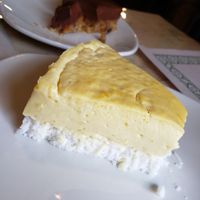 Coconut cream at Cinnamon Cafe in Fredericton