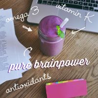 Einstein smoothie at Copper Branch - Mont-Royal in Montreal