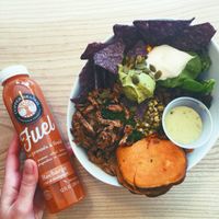 Aztec bowl with quinoa and shiitake teriyaki at Copper Branch - Mont-Royal in Montreal