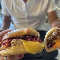Shiitake Teriyaki burger  at Copper Branch - Mont-Royal in Montreal