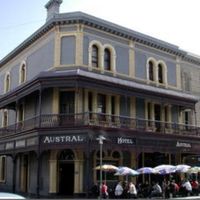 outside of building  at The Austral Hotel in East End
