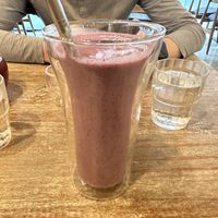 Blueberry banana smoothie   at LN Fortunate Coffee in Hong Kong Island
