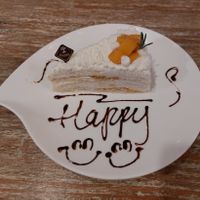 Vegan Crepe Cake at LN Fortunate Coffee in Hong Kong Island