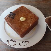 Vegan French Toast at LN Fortunate Coffee in Hong Kong Island