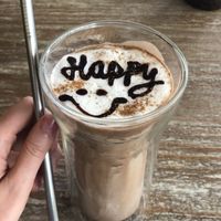 Ice hot chocolate  at LN Fortunate Coffee in Hong Kong Island