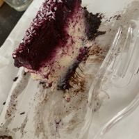 Too delicious so that was all that has been over when I remembered to take a photo 😂 blueberry cheesecake  at Queen of Muffins - Pohlstrasse in Berlin