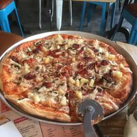 Pizza  at Bardak in Jerusalem