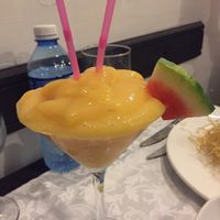 Mango Daiquiri---delicious! at Starbien in Havana