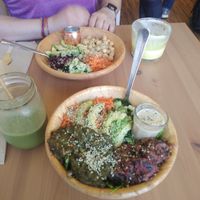 Salad bowl and buddha bowl. at Under the Mango Tree in Miami Beach