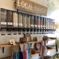 Bulk ingredients  at Under the Mango Tree in Miami Beach