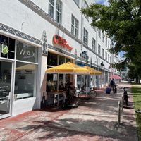 Sidewalk  at Under the Mango Tree in Miami Beach