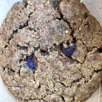 Almond cookie with chocolate chips   at Under the Mango Tree in Miami Beach