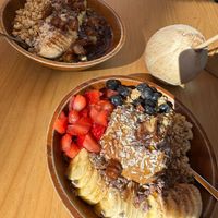 Great Acai Bowls  at Under the Mango Tree in Miami Beach