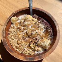 Chocolate açaí bowl. Soooo good! at Under the Mango Tree in Miami Beach