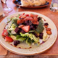 1/2 Harvest Salad no cheese please at Tonto Bar and Grill in Cave Creek