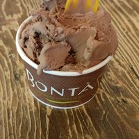 Chocolate coconut at Bonta Natural Artisan Gelato in Bend