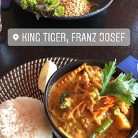 Best meal we’ve had in NZ!!  at King Tiger in Franz Josef