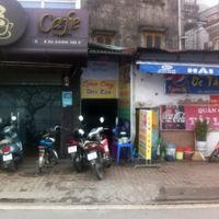 A view from outside the restaurant. at Dieu Tam in Hanoi