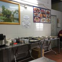 inside at Dieu Tam in Hanoi