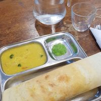 Masala dosa at Thenga Cafe in London