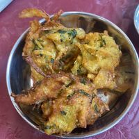 Pakoras  at Thenga Cafe in London