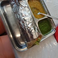 Roti wrap at Thenga Cafe in London