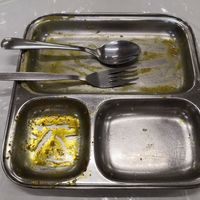 Empty because it was too delicious 😋 at Thenga Cafe in London