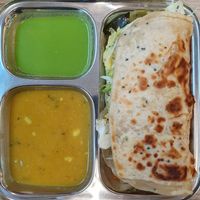 Paratha at Thenga Cafe in London