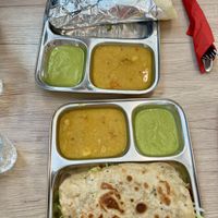 Two set meals   at Thenga Cafe in London