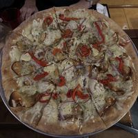 Vegan Tony Clifton  at Pizza J in Providence