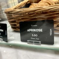 vegan croissant at Caffe Spettacolo in Bern