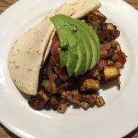Vegan Spicy Tofu Tex Mex
 at Blu Jam Cafe - Daikanyama in Tokyo