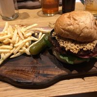 100% vegan burger at Blu Jam Cafe - Daikanyama in Tokyo