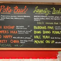 New menu items
**proteins can be moved to other options if needed to accommodate vegan/gf/etc at The Juice Hive  in Bluffton