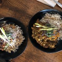 General tao + Butter veg-chicken at La Vie La Vie Comptoir Sante in Saint-hyacinthe