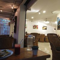 Love tha paintings at Zest in Palolem