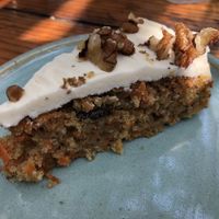 carrot cake at Zest in Palolem