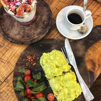 Avocado toast  at Zest in Palolem
