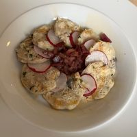 Semmelknödel-Carpaccio  at Zwei und Zwanzig in Geisenheim