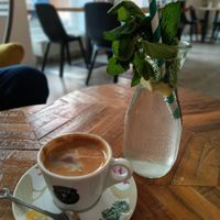 Small coffee when I wanted large. at Zwei und Zwanzig in Geisenheim