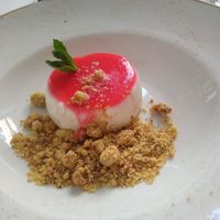 Italian dessert at Zwei und Zwanzig in Geisenheim