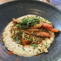 Geröstete Möhre auf Humus   at Zwei und Zwanzig in Geisenheim