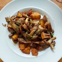 Pilzgyros at Zwei und Zwanzig in Geisenheim