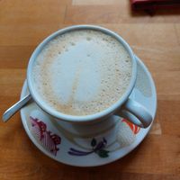 Cappu auch decaf at Zwei und Zwanzig in Geisenheim